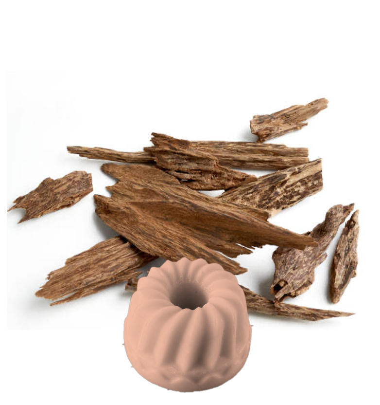 Fondant bois de oud