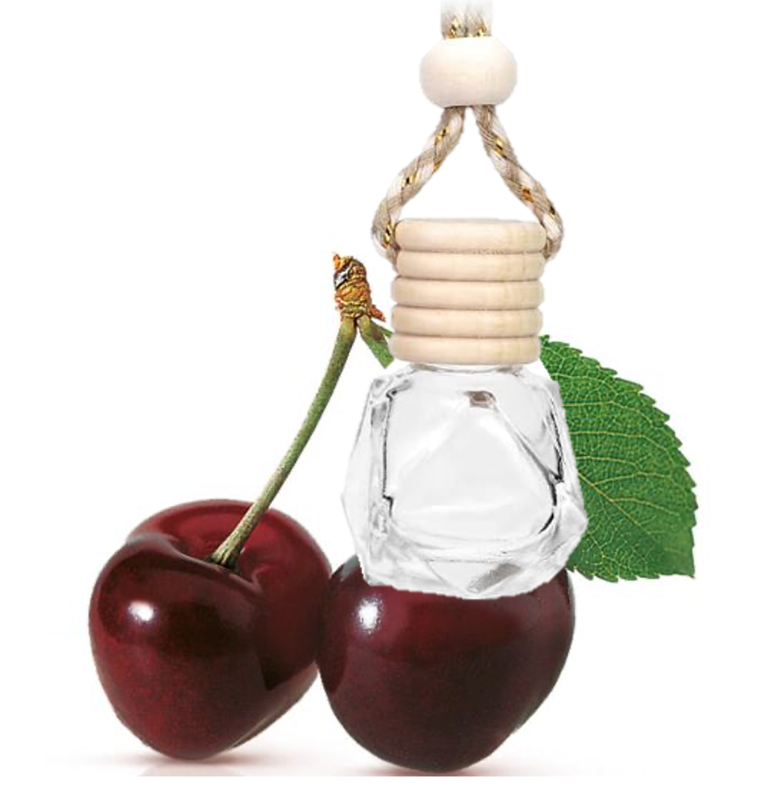 Diffuseur voiture cerise noire