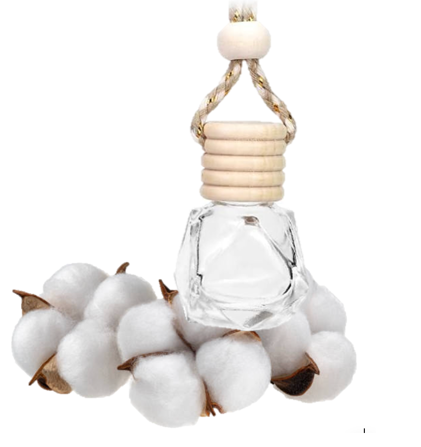 Diffuseur voiture fleur de coton