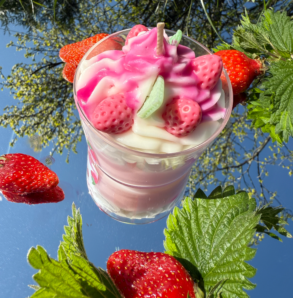 Bougie Fraise menthe