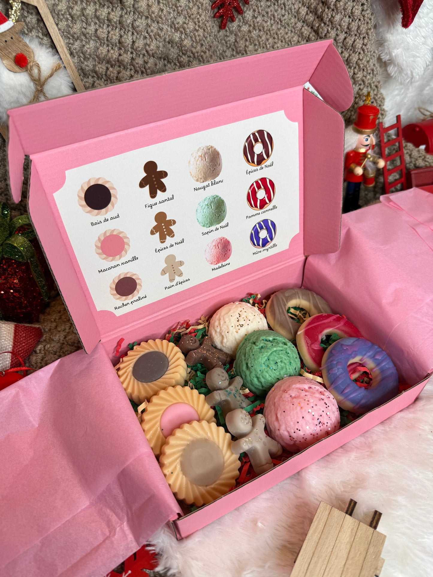 Box gourmande fondants parfumés