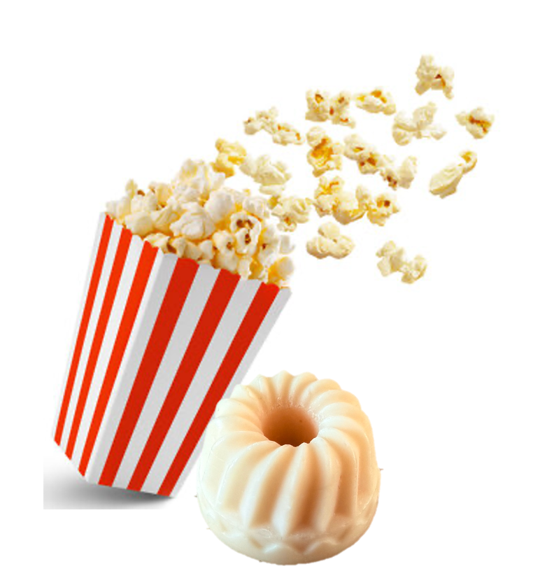 Fondant popcorn