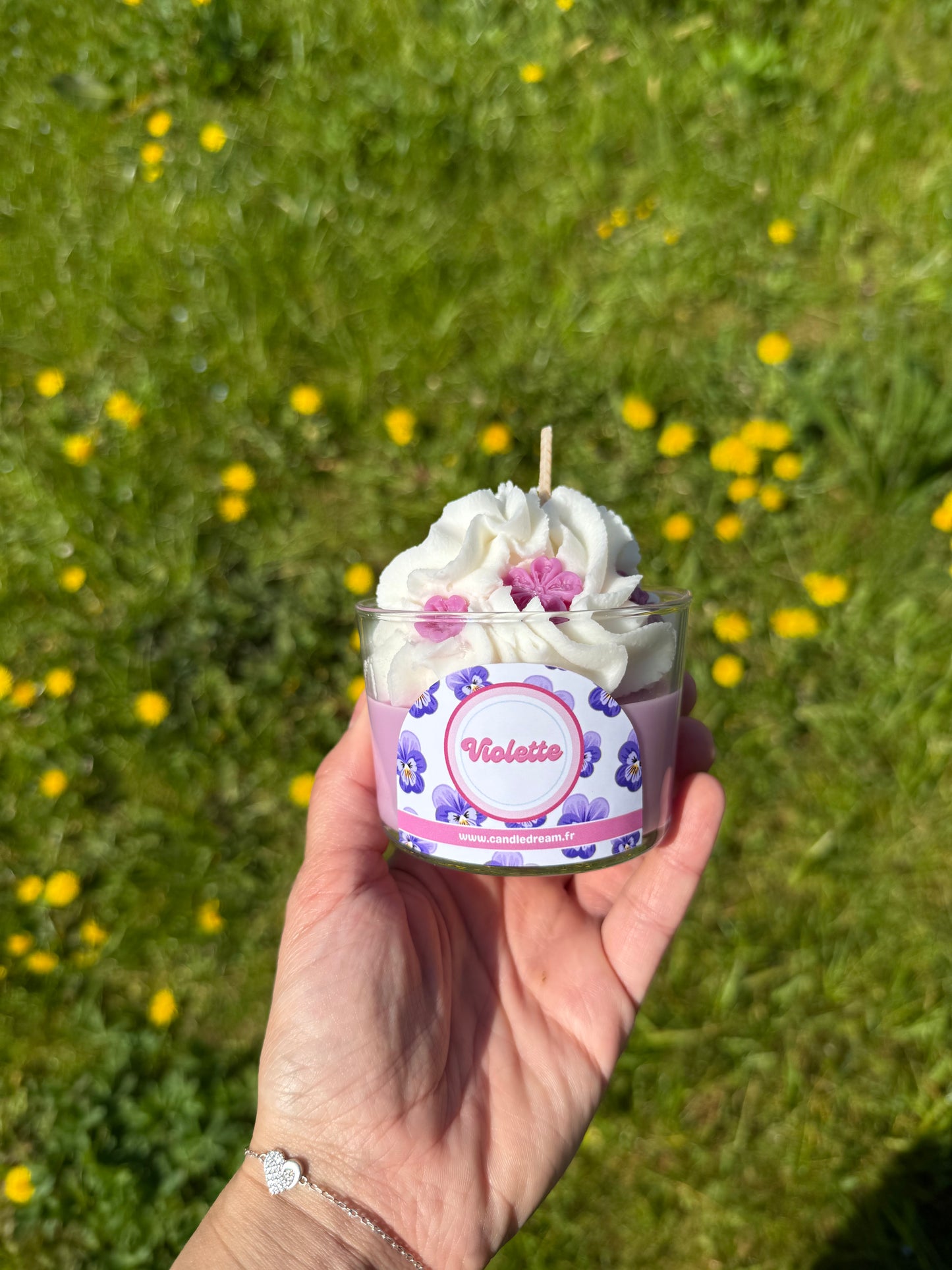 Bougie Violette