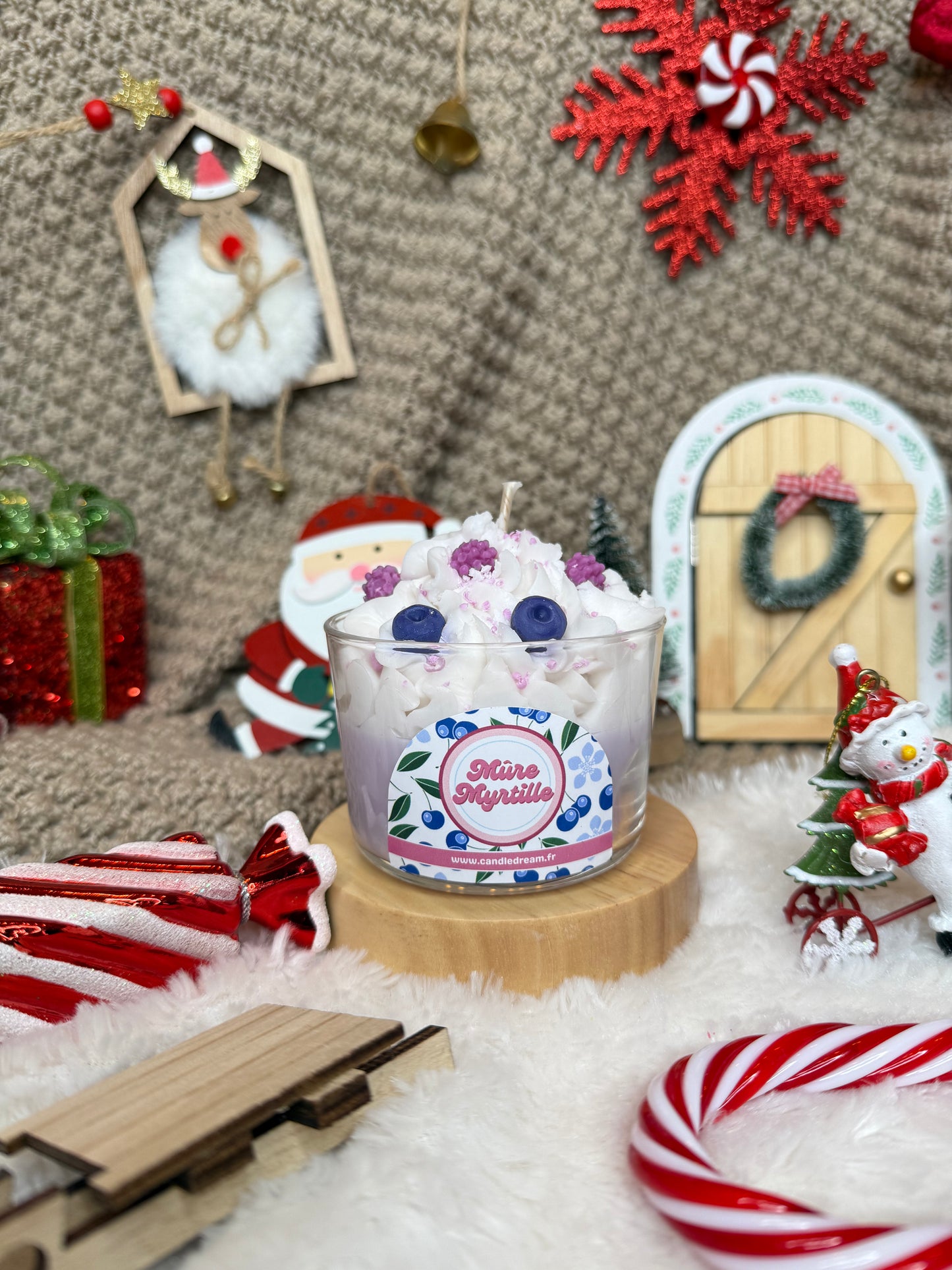 Bougie Mûre myrtille