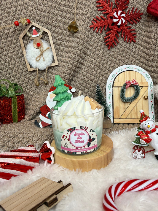 Bougie Sapin de Noël