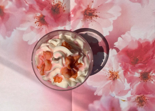Bougie fleur de Sakura