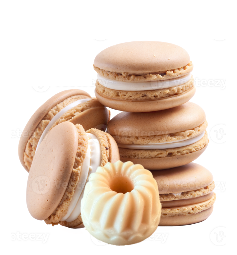 Fondant Macaron vanille
