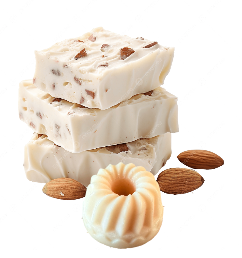 Fondant Nougat blanc